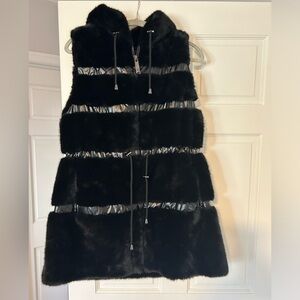 Belle Fare Eco Faux Mink vest
